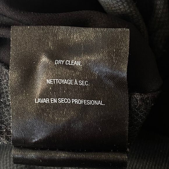 T Tahari Pants Womens Dark Gray Black Size 2 Zip Pockets Elastic Waist Slacks - Picture 14 of 15